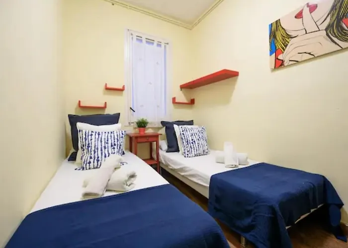 Ramblas Spacious & Design 4br Flat With Balcony 15m Ramblas Appartamento *